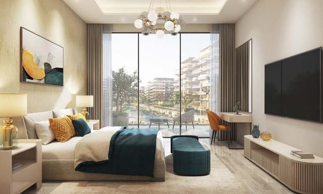 Dubai Investment Park 2 - Living space at DAMAC Riverside Views