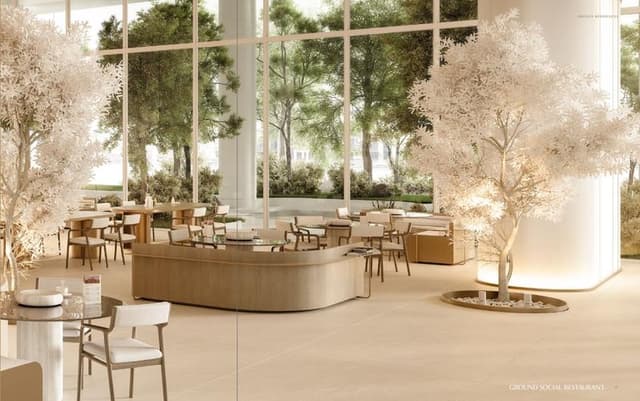 Indoor area at The Chedi Private Residences by Devmark in Barsha Heights