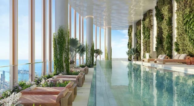 Interior at Six Senses Residences in Dubai Marina