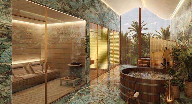 Room design at Six Senses Residences by Select Group