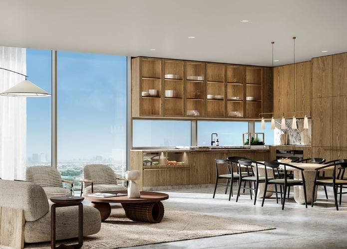 Indoor area at Six Senses Residences by Select Group in Dubai Marina