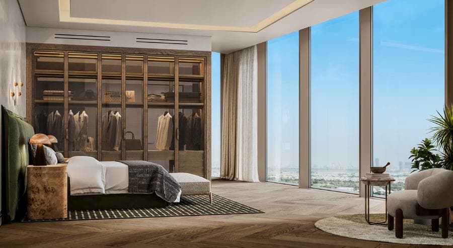 Building design at Six Senses Residences in Dubai Marina