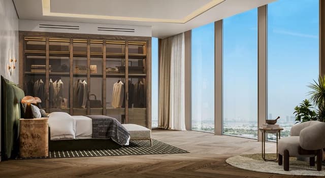 Building design at Six Senses Residences in Dubai Marina