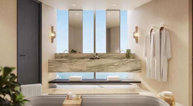 Front entrance at Six Senses Residences by Select Group