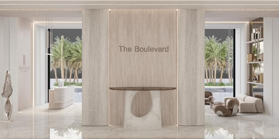 Interior at The Boulevard in Dubailand