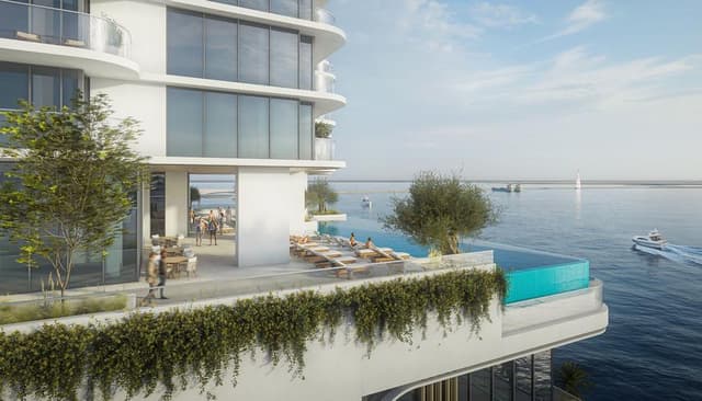 Dubai Maritime City - Living space at LIV Maritime