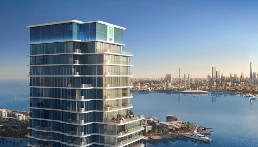 Living space at LIV Maritime by LIV Developer