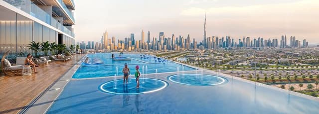 Dubai Silicon Oasis - Living space at Timez By Danube