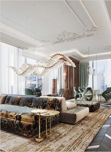 Room design at Burj Azizi by Azizi developments
