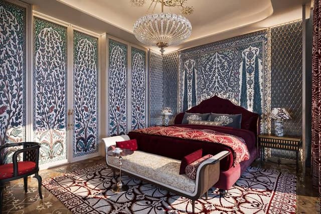 Living space at Burj Azizi by Azizi developments