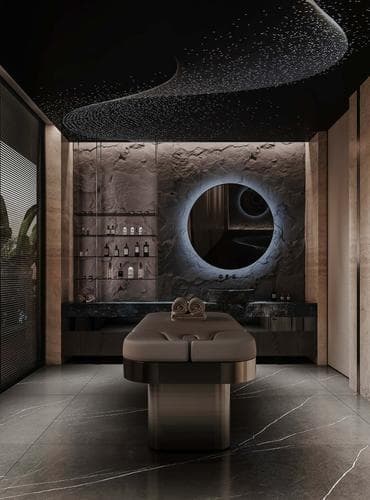 Front entrance at Burj Azizi by Azizi developments