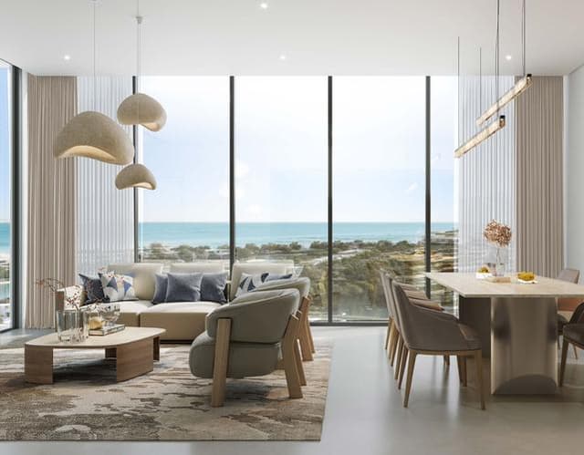 Interior at Pierside Marina Residences in Siniya Island