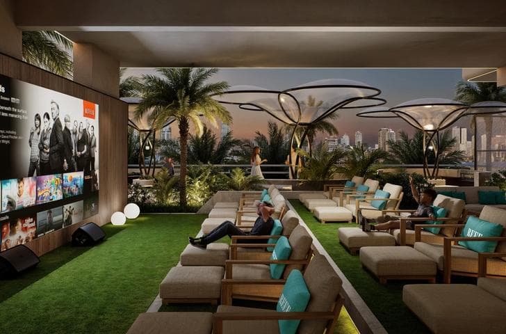 Interior at REEF 999 in Al Furjan