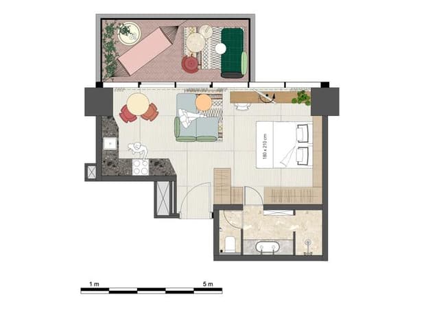 Living space #21 at 25hours Heimat