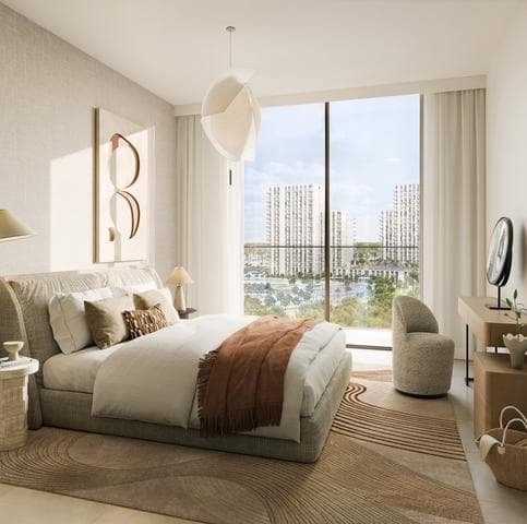 Building facade at Parkwood by Emaar Properties in Dubai Hills Estate