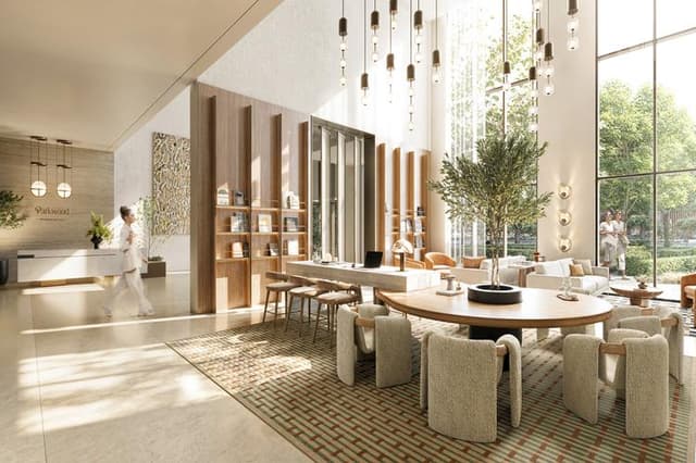 Room design at Parkwood by Emaar Properties