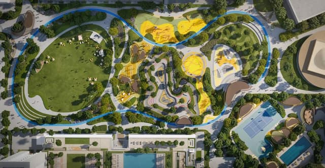 Building design at Parkwood in Dubai Hills Estate