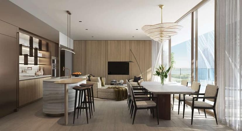 Interior at Mandarin Oriental Residences in Saadiyat Island