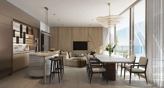 Interior at Mandarin Oriental Residences in Saadiyat Island