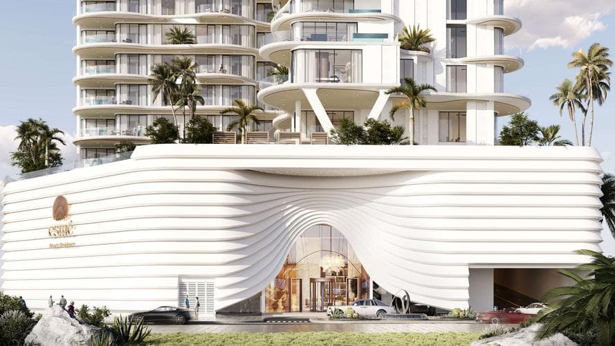 Interior at Esmé Beach Residences in Dubai Island