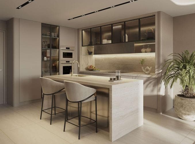 Room design at Esmé Beach Residences by Elysian Developments