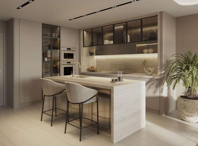 Room design at Esmé Beach Residences by Elysian Developments