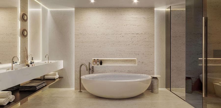 Esmé Beach Residences Room design in Dubai Island