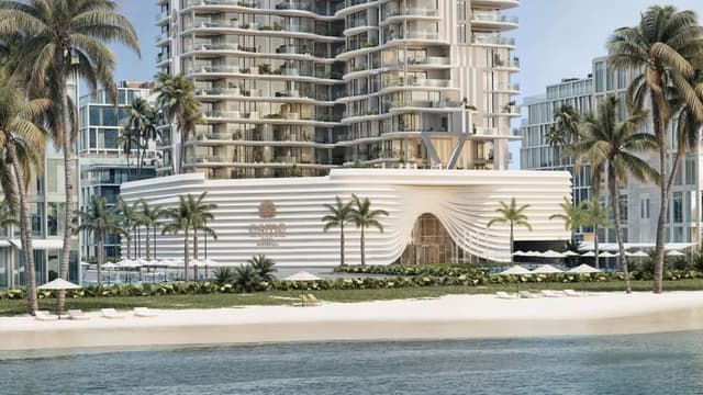 Indoor area at Esmé Beach Residences by Elysian Developments in Dubai Island
