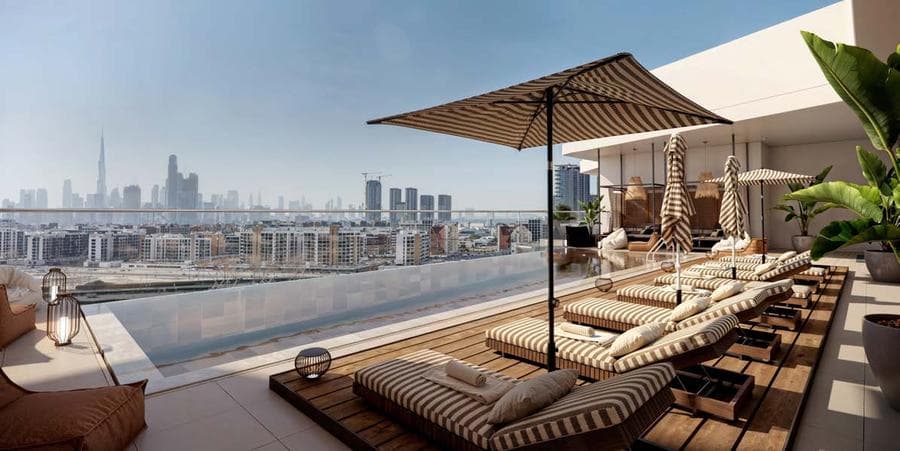 Meydan - Living space at Ayana Gardens