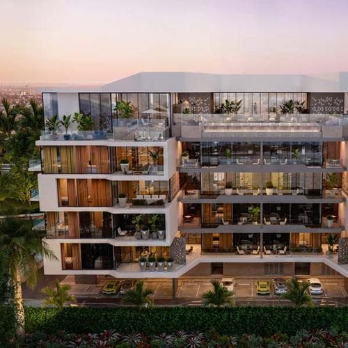 Building design at Ayana Gardens in Meydan