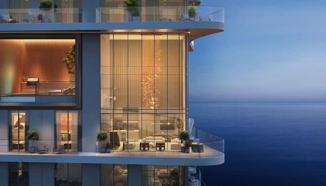 Dubai Maritime City - Living space at Sensia