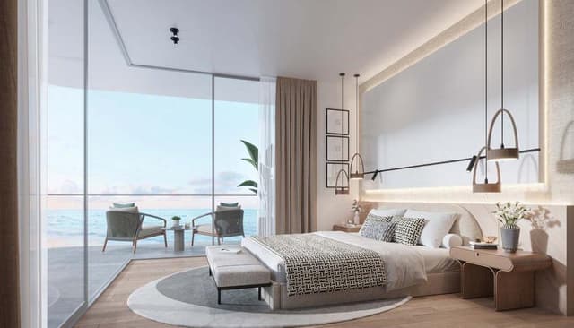 Indoor area at Sensia by Beyond Properties in Dubai Maritime City
