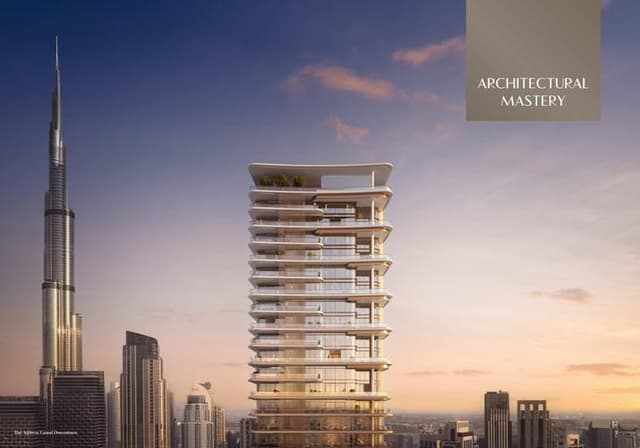 Building facade at Address Grand Downtown by Nshama in Downtown