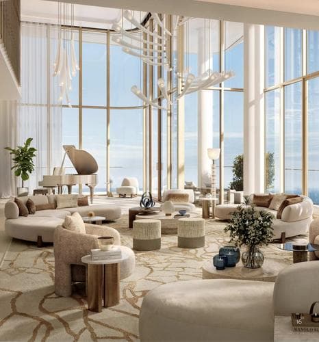 Room design at Address Grand Downtown by Nshama