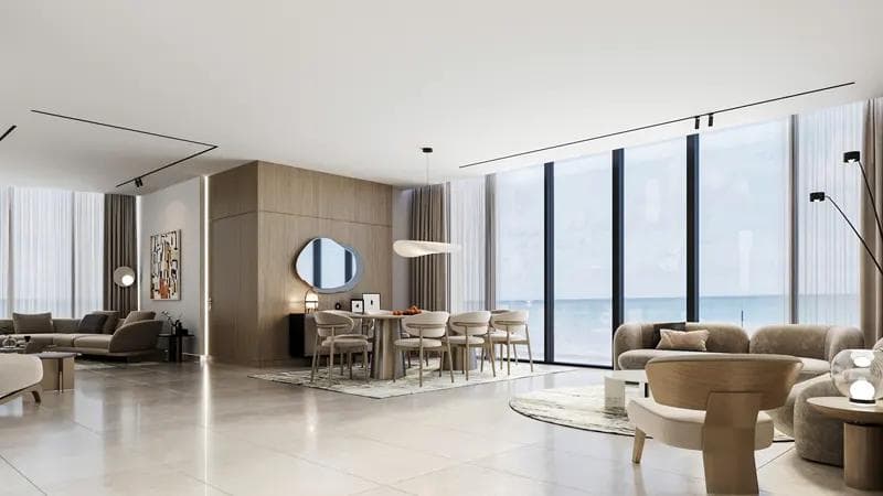 Living space at Azura Residences by IGO
