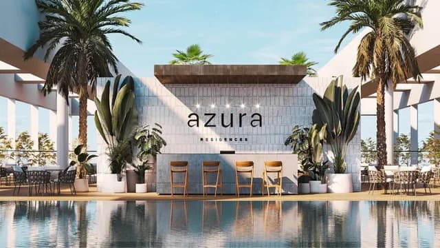 Interior at Azura Residences in Dubai Island