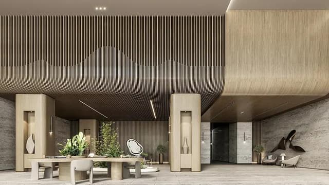 Dubai Island - Indoor area at Azura Residences