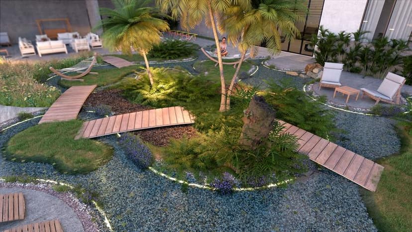 Interior at Lumière Heights in Al Jaddaf