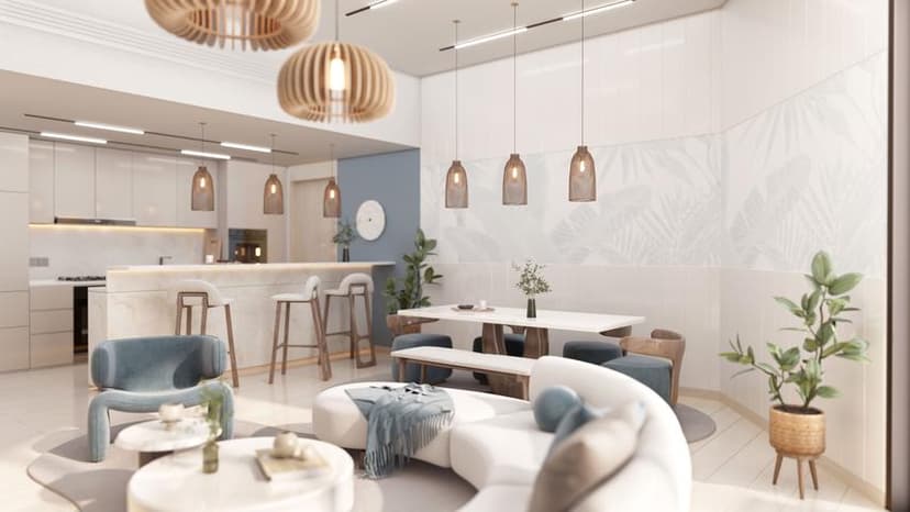 Room design at Lumière Heights by AG Properties