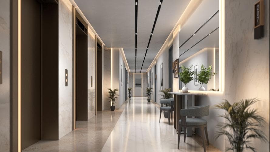 Living space at Lumière Heights by AG Properties