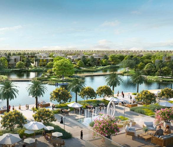 Dubailand - Indoor area at The Acres Estates