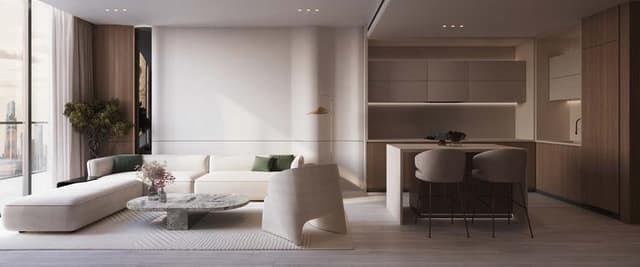 Al Jaddaf - Living space at Starlight
