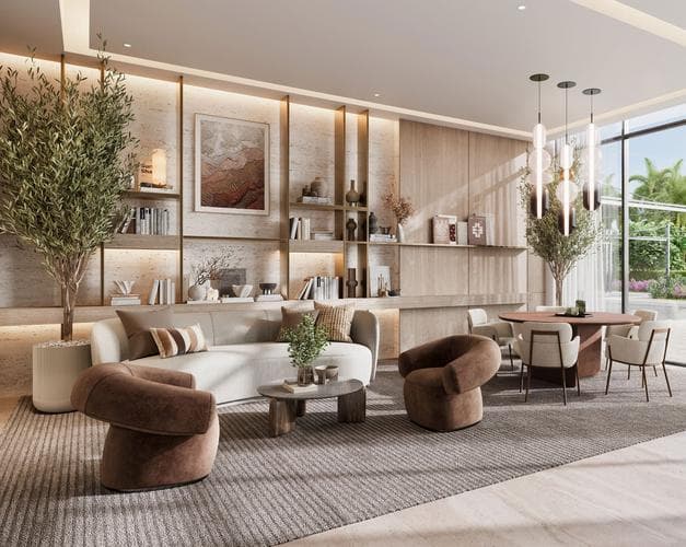 Indoor area at Golf Meadow by Emaar Properties in Emaar South