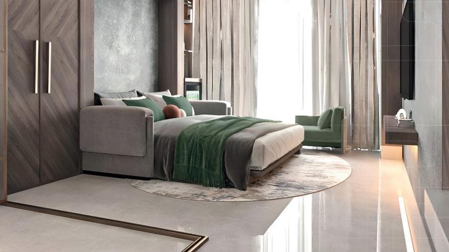Elegant interior design at Amazonia Residence