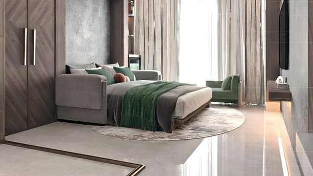 Elegant interior design at Amazonia Residence