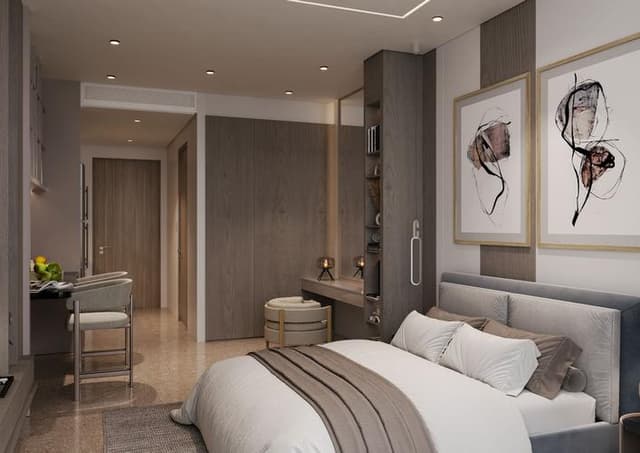 Building facade at Coventry 66 by GFS Properties in Dubai South