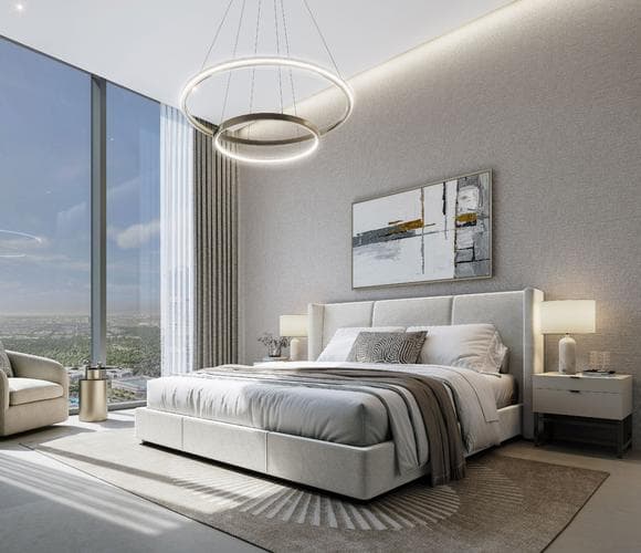 Building facade at Skyvue Stellar by sobha in Sobha Hartland II