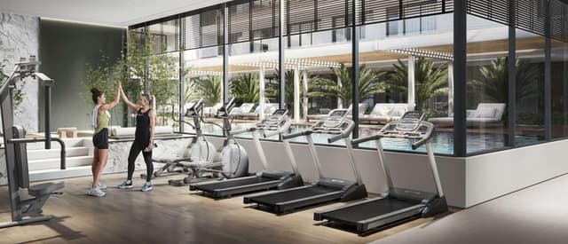 Interior at EVERGR1N HOUSE in Jumeirah Garden City