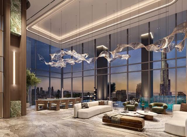 Building facade at Rixos by East & West Properties in Downtown