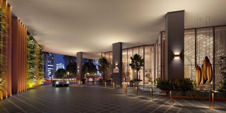 Rixos Building facade in Downtown